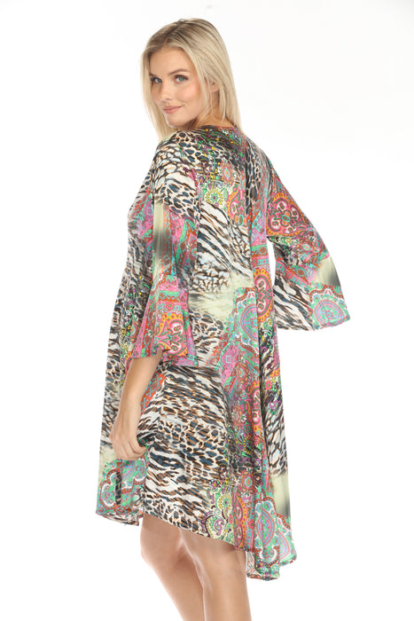 Johnny Was Lotte Paisley Tie Silk Kimono C45224BE