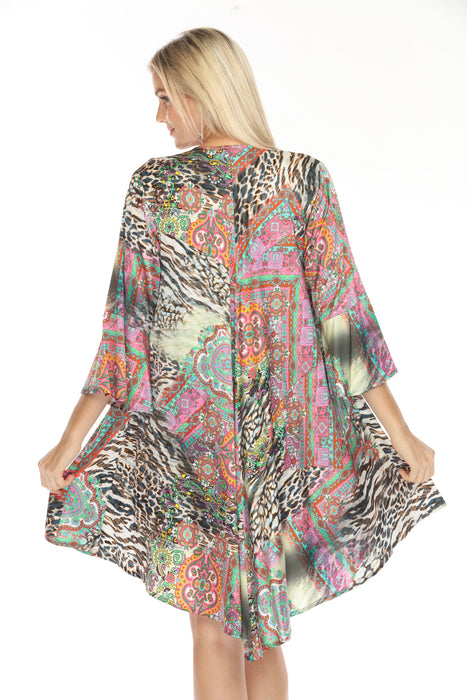 Johnny Was Lotte Paisley Tie Silk Kimono C45224BE