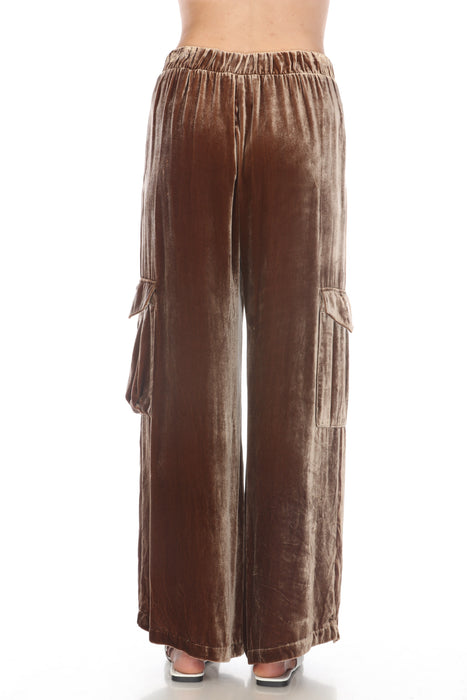 Johnny Was Jade Zatima Silk Cargo Pants L65823 Boho Chic *