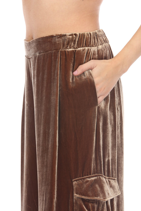 Johnny Was Jade Zatima Silk Cargo Pants L65823 Boho Chic *