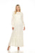 Johnny Was Love Style L36323-2 White Billie Eyelet Embroidered Maxi Dress Boho Chic