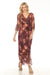 Johnny Was Love Style L34523 Winonna Silk Floral Maxi Dress Boho Chic