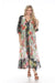 Johnny Was Style CSW0224-A Metalli Mix Floral Long Dress