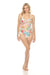 Johnny Was Style CSW6822-D Millo Twist Bra Floral One Piece Swimsuit Boho Chic