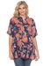 Johnny Was Style JW5524 Montreux Printed Floral Blouse