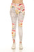 Johnny Was Style CSW8820-F Oksana Floral Animal Print Paddle Legging Pants 