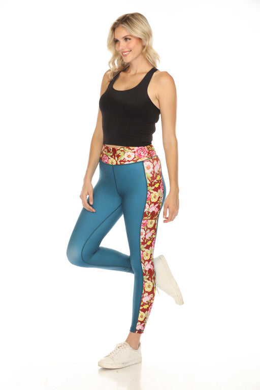 Johnny Was Style A0523 Ortega Bee Active Floral High Waist Legging