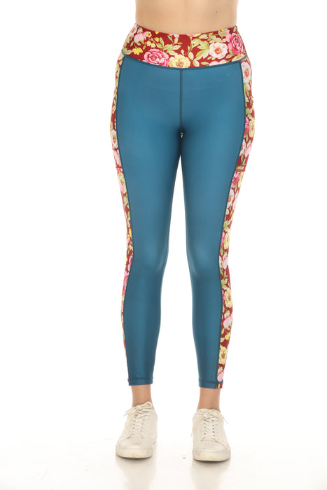 Johnny Was Style A0523 Ortega Bee Active Floral High Waist Legging