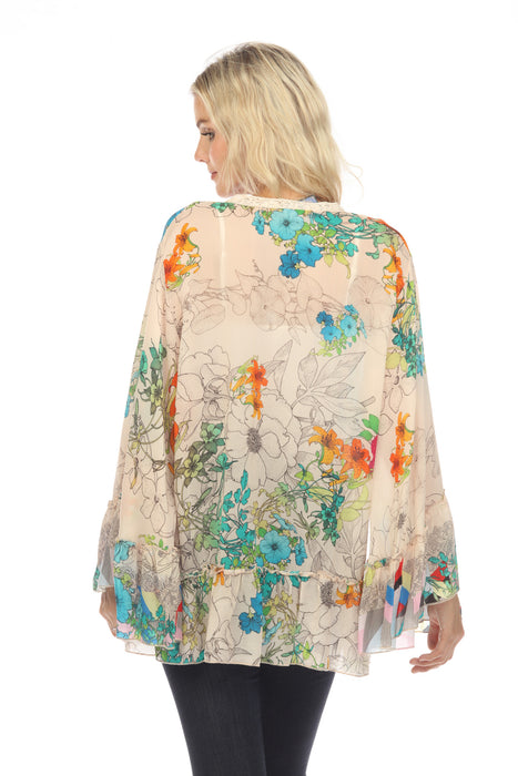 Johnny Was Sequence Georgina Floral Kimono Boho Chic C45823B2