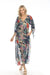 Johnny Was Style CSW0522-A Sunrise Floral Swim Cover-Up Long Dress Boho Chic