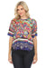 Johnny Was Style T18424 The Janie Demarne Favorite Oversized Cropped Tee Boho Chic