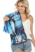 Johnny Was Tie Dye Animal Print Reversible Beach Towel