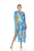 Johnny Was Style CSW5923 Water Tropic Swim Cover-Up Kaftan Dress Boho Chic