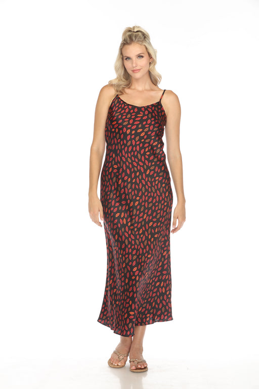 Johnny Was Workshop Style W38823 Amora Silk Maxi Slip Dress Boho Chic