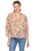 Johnny Was Workshop Style W13123 Valencia Circle Yoke Blouse Boho Chic