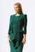 Joseph Ribkoff Style 243799 Absolute Green Back Bow Puff Sleeve Jacket