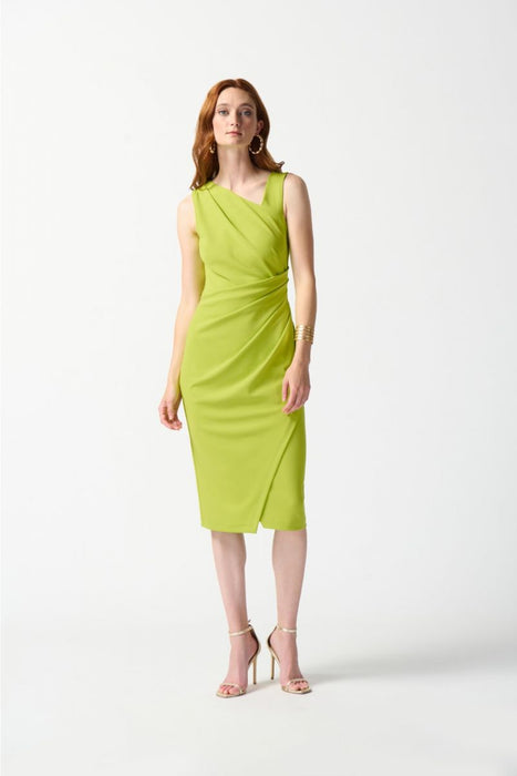 Joseph Ribkoff Asymmetrical Sleeveless Sheath Dress 242234