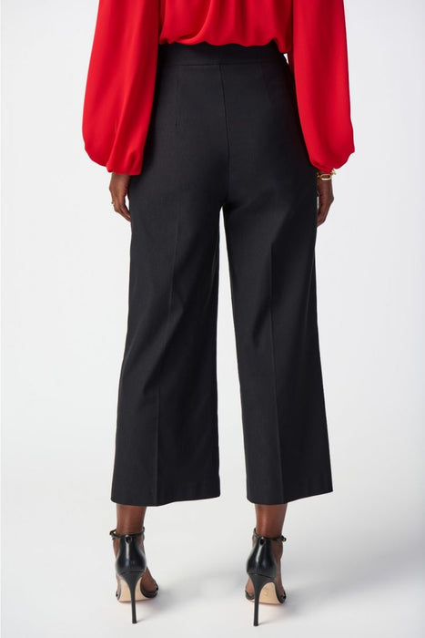 Joseph Ribkoff Button Accents Pull On Sailor Culotte Pants 241166