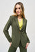 Joseph Ribkoff 243093 Black/Green Long Sleeve Blazer