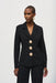 Joseph Ribkoff Style 243160 Black Statement Button Long Sleeve Blazer Jacket