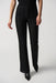 Joseph Ribkoff Style 234233 Black Chevron Knit Pull On Flared Pants