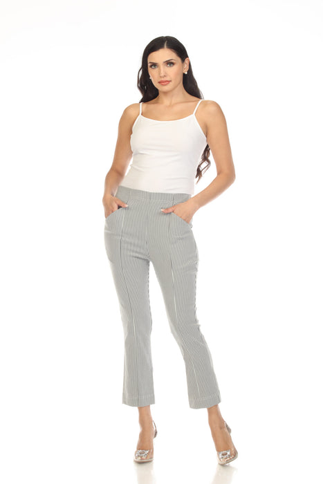 Pintuck Flared Pants Style 232233