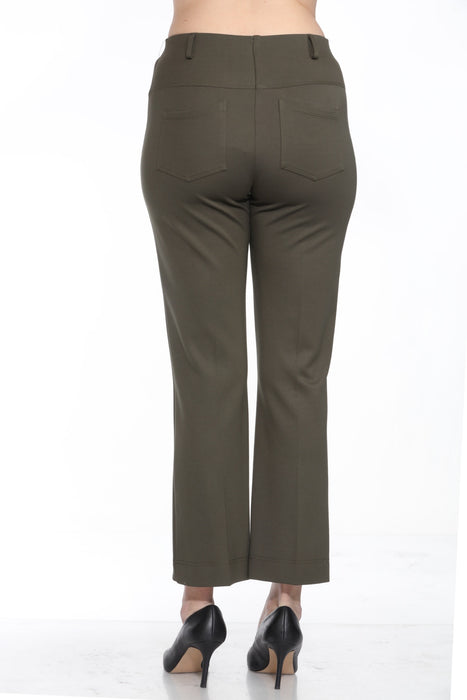 Joseph Ribkoff High Rise Straight Ankle Trouser Pants 243049