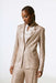 Joseph Ribkoff Style 243772 Matte Gold Sequined Long Sleeve Blazer Jacket