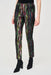 Joseph Ribkoff 243916 Multi Abstract Print Pull On Slim Pants