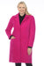 Joseph Ribkoff Style 233951 Opulence Quilted Fuzzy Knit Long Sleeve Coat