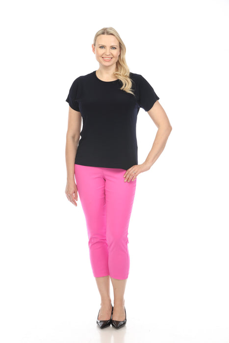 Joseph Ribkoff Stretch Pull On Capri Pants 201536S24