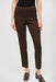 Joseph Ribkoff Style 243306 Rust/Black Retro Two-Tone Pull On Slim Ankle Pants