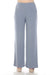 Joseph Ribkoff Style 221340S24 Serenity Blue Lightweight Pull On Wide Leg Trouser Pants