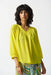 Joseph Ribkoff Style 242062 Sunlight V-Neck 3/4 Sleeve Peasant Gauze Top