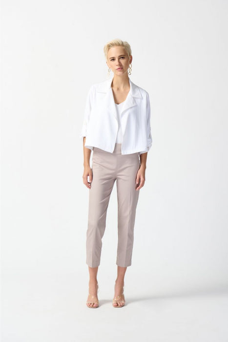 Joseph Ribkoff Comfort Stretch Pull On Straight Cropped Pants 242240