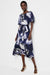 NIC+ZOE Style F241904 Watercolor Vines Brooke Dress