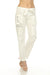 Johnny Was Pete & Greta Style P67022 White Tyla Belted Cargo Pants Boho Chic