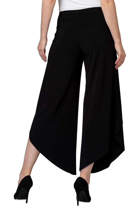 Joseph Ribkoff Tiered Asymmetric Cropped Palazzo Pants 30068H NEW ...